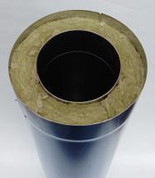 Труба утепленная (сэндвич) нерж/оцинк L500 D 115/180 1mm