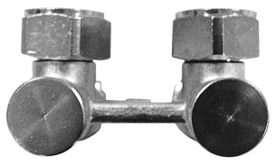 Узел подключения HERZ-3000, угловой 3/4"