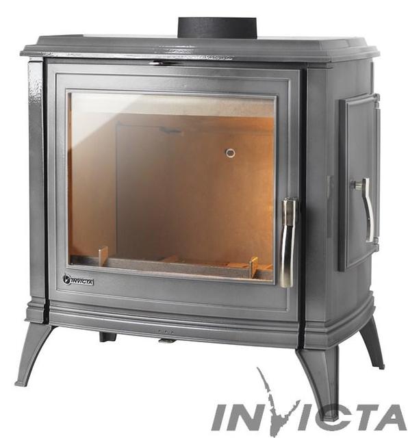 Чугунная печь Invicta Sedan L EMAIL GRIS P917248