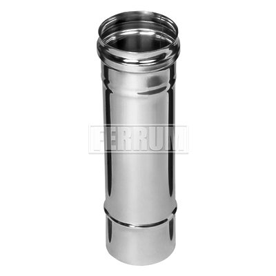 Дымоход 0,25м FERRUM (430/0,8 мм) ф160
